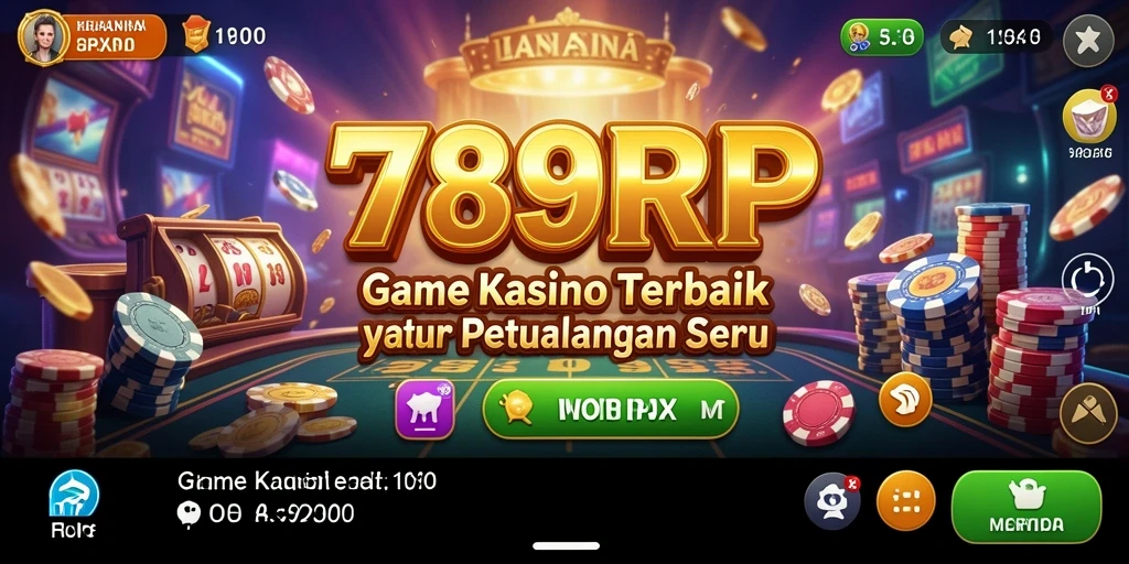 Tangkapan layar gameplay kasino yang mendebarkan.