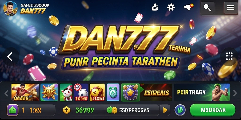 Tampilan menarik dan interaktif dalam gameplay Sportsbook.