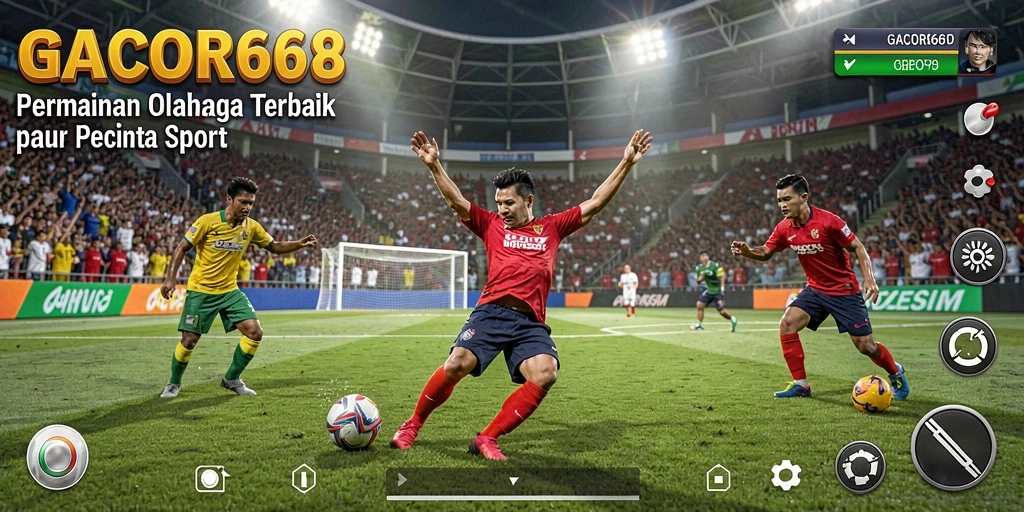 Tampilan game GACOR668 yang menarik dan dinamis dalam olahraga.