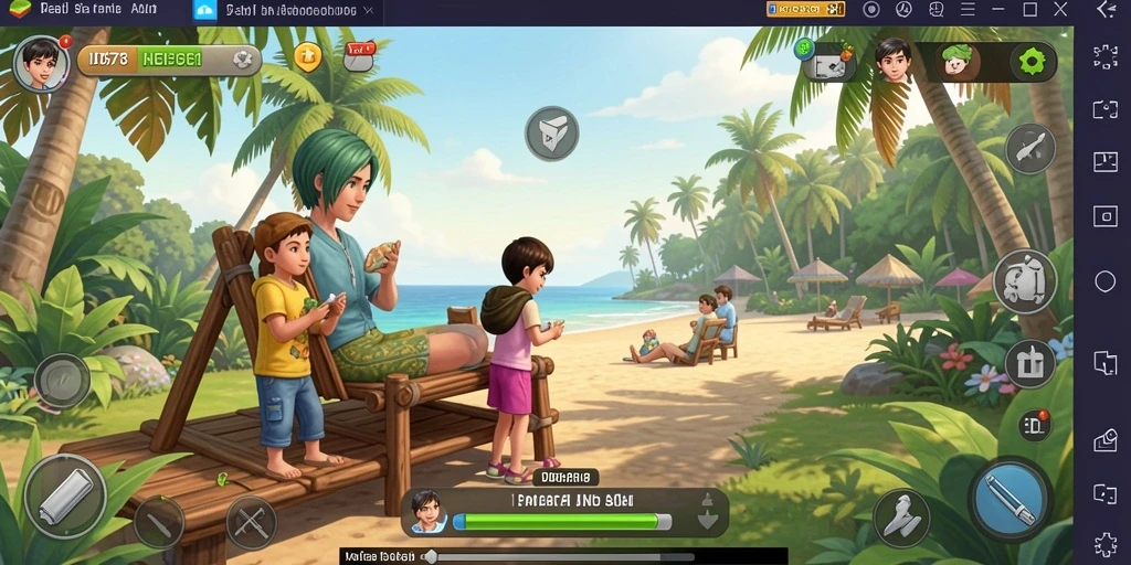 Screenshot utama ID678 menampilkan gameplay santai yang menghibur.