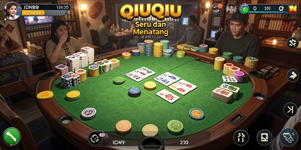 Screenshot gameplay QiuQiu yang menarik dari IDN89.