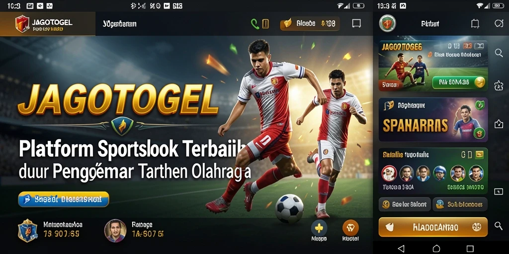 Tampilan menarik dari gameplay JAGOTOGEL yang menampilkan taruhan olahraga.