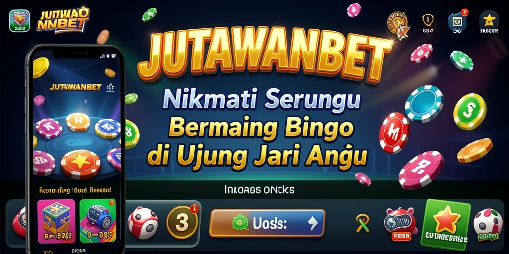 Tampilan gameplay seru JUTAWANBET dengan Bingo yang menantang.