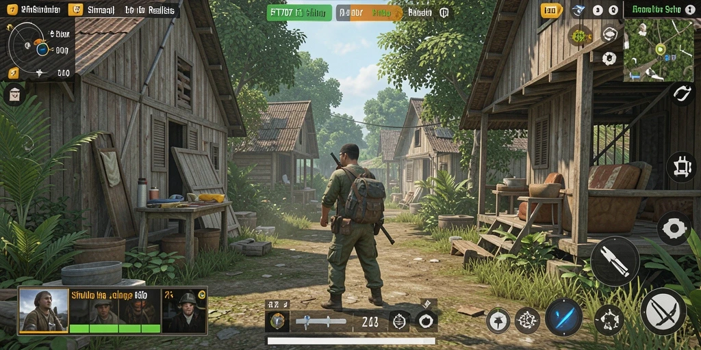 Screenshot utama PT707 menunjukkan gameplay simulasi yang mendalam dan menarik.