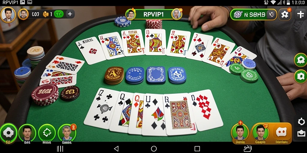 Tampilan gameplay seru RPVIP1 dengan efek grafis yang jelas.