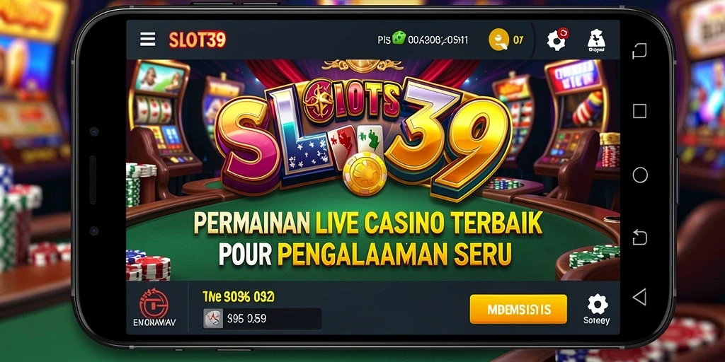 Screenshot gameplay Live Casino SLOT39 yang menarik dan interaktif.