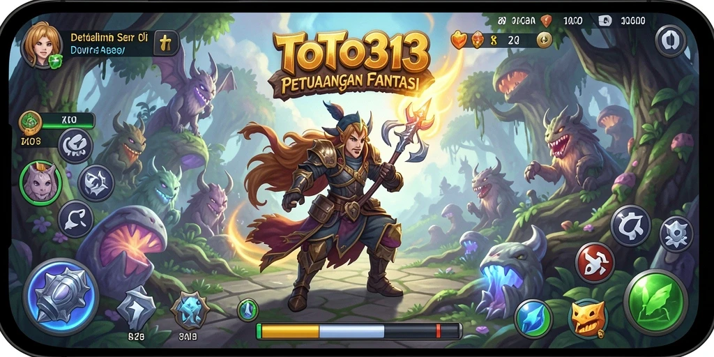 Screenshot TOTO313 menampilkan aksi seru gameplay di dunia petualangan.